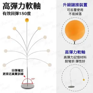 乒乓球練習器【１０件套組 台灣現貨】桌球練習器 乒乓球訓練器 桌球訓練器 單人乒乓球練習器 單人桌球練習器