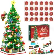 Advent Calendar 2024 Adult Teen Boy Girls Kids Christmas Tree Building Set Toys