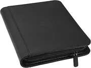 Pemocyny Trading Card Binder with Sleeves, Holds Up to 288 Cards, Black, 18.29 cm x 4.06 x 18 cm, Modern Style, Collectible Trading Card Album