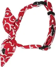 Adjustable Pet Dog Bowknot Collar Decorative Neckwear for Cats Puppies for Festive Occasions Stylish Design for Pets