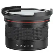 58mm 0.35X Fisheye Camera Lens Wide Angle For Canon Rebel T7 EOS 80D 77D 70D