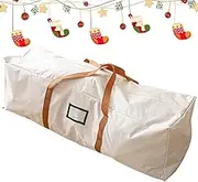 Christmas Tree Storage Box | Oxford Cloth Waterproof Storage Box Storage Bag | Christmas Supplies Adjustable Tear Proof Zippered Bag for Artificial Tree
