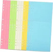 ROMISBABA Loose-leaf Paper for Notebook Refills 50 Sheets of A5 Lined Notepad Paper for Easy Replacement