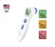 Infrared Forehead Digital Thermometer Non-Contact Instant Read LCD Backlight