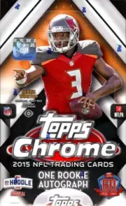 2015 TOPPS CHROME FOOTBALL HOBBY 12 BOX CASE BLOWOUT CARDS