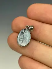 3.73g METEORITE MUONIONALUSTA pendant SILVER.925 #MET14
