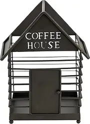 [Boston Warehouse] House Coffee Pod Storage, Counter Basket, Black