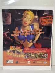 Black & and Bruised Gamecube PS2 2003 Print Ad/Poster Official Boxing Game Art!