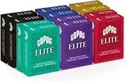 Copag Elite 100% Plastic Playing Cards, Poker Size Jumbo Index Single Deck (12 Pack)