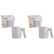 2PK Appetito 4-Cup Flour Sifter Home/Kitchen Tool White