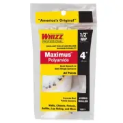 Whizz 60011 Multicolored Polyamide Fabric Jumbo Mini Paint Roller Cover 4 W in.