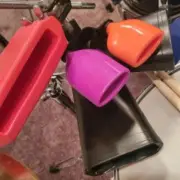 Drum Set Cow Bell Set Double Mounted Bell Set