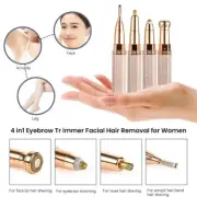 4in1 USB Facial Hair Removal Mini Women All Over The Body Hair Removal Epilator