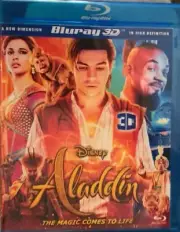 Aladdin Blu-ray 3D Movie Region Free Free Shipping