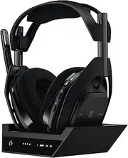 Logitech G Astro A50 X LIGHTSPEED Wireless Gaming Headset + Base Station, PRO-G GRAPHENE, PLAYSYNC across Xbox Series X|S + PS5 + PC/mac, Bluetooth, HDMI 2.1 Passthru - Black