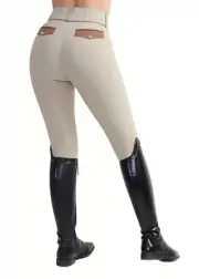 NEW Maximillian Era Full Seat Riding Breeches | Beige XL 12-14