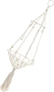 PENIKOKO Handwoven Cat Hammock Bed Macrame Indoor Hanging Kitten Bed for Cats Stylish Pet Swing for Relaxing and Sunbathing Cat Nest for Home Decor