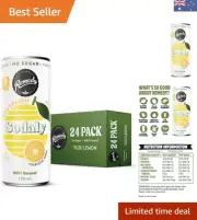 Sodaly - All Natural No Sugar Soft Drink - Yuzu Lemon - 24x250ml Cans
