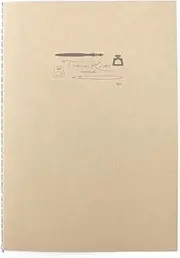 SAKAE SRS-A5M-MW Technical Paper, Paper, Notebook, A5, Tomoe River FP, 1.8 oz (52 g), Medium Sewing Machine, White, 64P, Plain