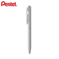 在飛比找金石堂優惠-PENTEL Calme靜暮輕油筆0.5白桿