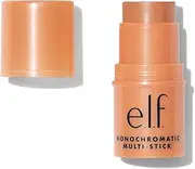 [e.l.f.] Monochromatic Multi Stick, Luxuriously Creamy & Blendable Color, For Eyes, Lips & Cheeks, Glowing Mango, 0.17 Oz