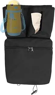 Pram Bag, Stroller Organiser - Waterproof Stroller Storage Bag | Multifunctional Travel Stroller Accessories, Stroller Storage Attachment for Outdoor Use