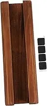 Angoily Stylish Full Length Mirror Stand Wooden Mirror Holder Rack Stable Support for Art Display Home Decor