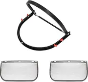 TENOL Face Shield Adapter Bracket Steel Wire Visor for Hard Hat Debris Protection Easily Install Universal Accessories Professional