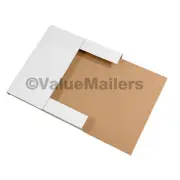 1000 45 RPM Premium Record Mailers Book Box Variable Depth Shipping Mailer