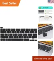 Flexible Silicone Keyboard Skin for 13" & 16" MacBook Pro - Dust & Spill Guard