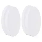Painting Canvas Panels, 4 Pack 4x6 Inch Oval Blank Art Board, White