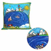 Sydney Opera House Filled Cushion 40 x 40 cm by Rapee
