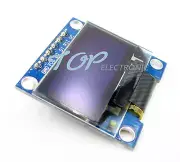 Blue 0.96" SPI SSD1306 128X64 OLED LCD Display Module Arduino/STM32/AVR/51