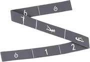 Oshhni Yoga Stretching Belt Leg Stretching Strap Ligament Stretch Resistance Band for Beginners Gymnastics Dancing Workout Pilates