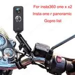 MOTORCYCLE BIKE CAMERA HOLDER HANDLEBAR MIRROR MOUNT BRACKET