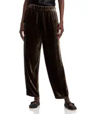 Eileen Fisher Velvet Lantern Ankle Pants
