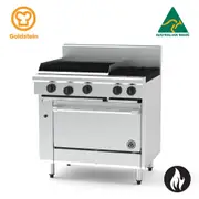 Goldstein Gas 2 Burners, 610 X 510 mm BBQ, 28" Convection Oven Electric PFC24Q228E-X