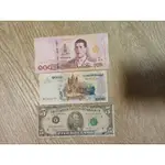 紙鈔 美金 泰銖 泰幣 不拆賣