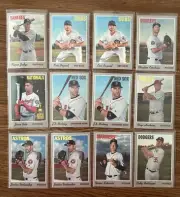 2019 Topps Heritage Cloth Cards Lot JUDGE, SOTO, VERLANDER, BELANGER, KERSHAW ++