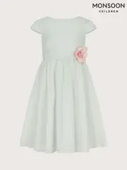 Monsoon Green Rossy Shimmer Bridesmaid Dress (F06699) | $111 - $134