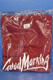Vintage Robin Williams Movie Good Morning Vietnam Red XX Tee Shirt! 1987 NEW