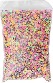 Circle Shape Chunky Glitter Cosmetic Nail Art Flakes Festival Crafts Sequins 50g for Festival Crafts Sequins