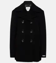 [Sportmax] Sportmax Livorno virgin wool coat UK 8 black