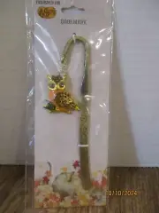 NEW Owl Charm Bookmark Hook Exclusively For Cracker Barrel