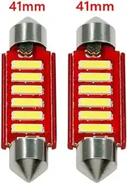 31mm 36mm 39mm 41mm 7020 6SMD LED Featoon Canbus Error Free Door Lamp LED Reading Lights License Plate Lamp (41mm)