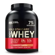 Optimum Nutrition Gold Standard 100% Whey Strawberry Banana 2.27kg | 2.27kg / Strawberry Banana