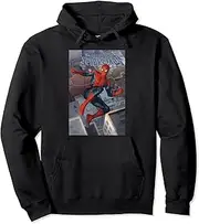 [Marvel] Comixology Spider-Man Aunt May In Danger Comic Cover Pullover Hoodie