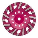 SYNTEC 250mm 18 Segment Medium Grit Spiral Diamond Grinding Cup TC10GP-18M