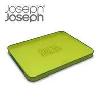 在飛比找PChome24h購物優惠-Joseph Joseph 好好切雙面傾斜砧板(大綠)