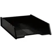 Italplast Document Filing Trays Black Green Recycled Box 10